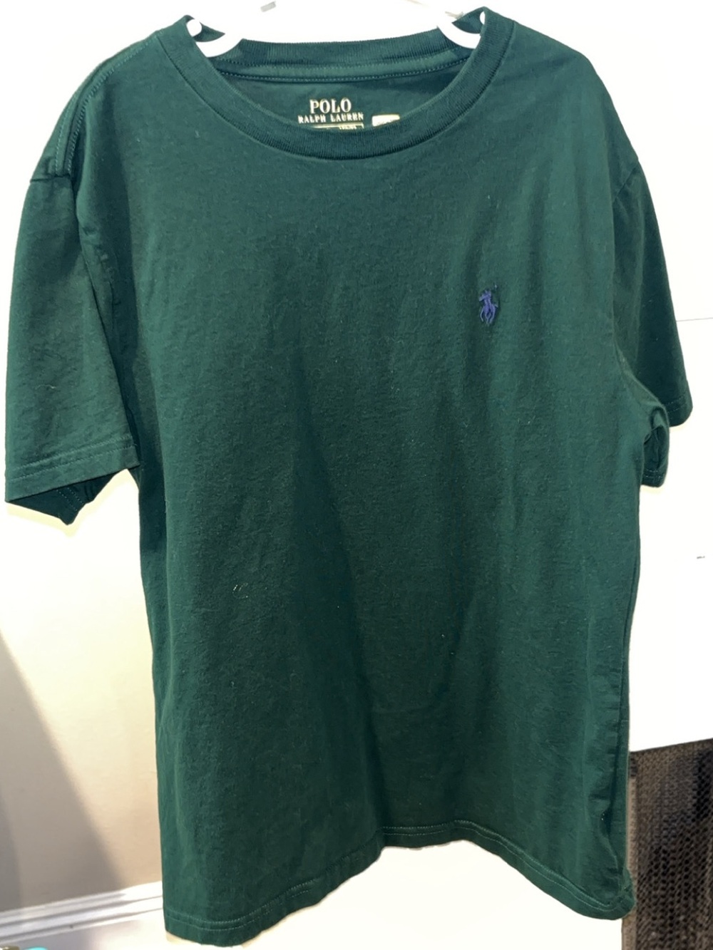 Polo by Ralph Lauren Forest Green Short Sleeve Crew Tee Youth M